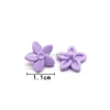 Marumine 50PCS MOC Friend Blocks Accessories Flower 18853 Compatible Building Blocks Mini Person Hair Decoration Assembled Parts 5