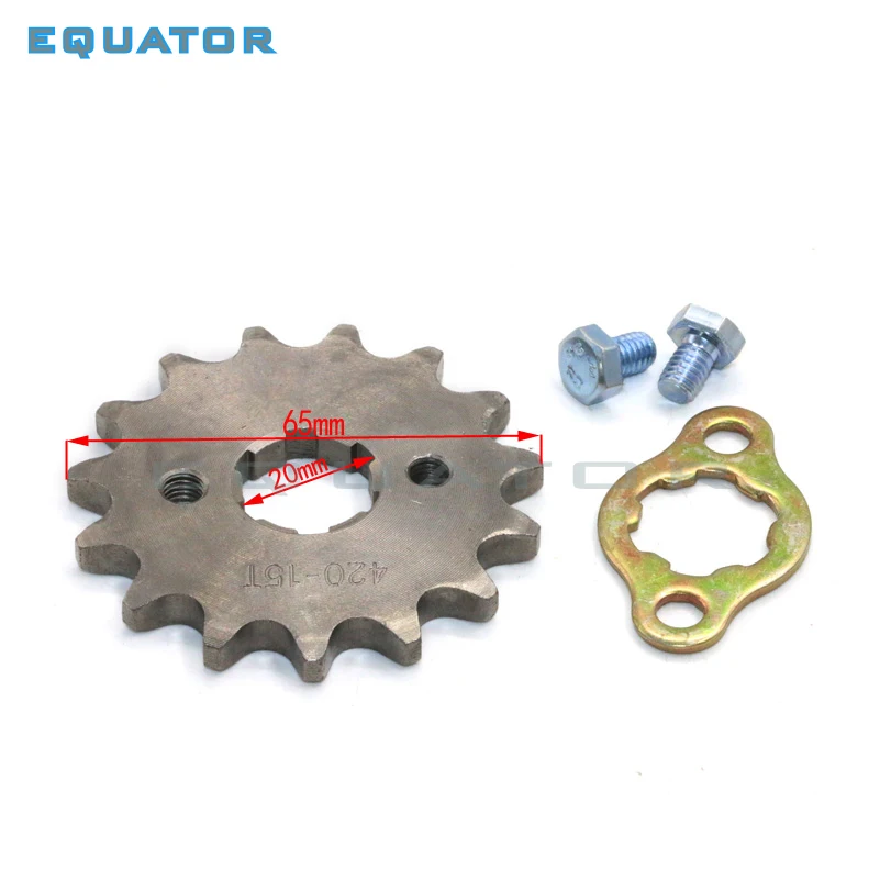 420 20mm 10T 11T 12T 13T 14T 15T 16T 17T 18T 19T 20T Engine Sprocket for motorcycle ATV Dirt Pit Bike Go Kart 4 Wheeler Quad