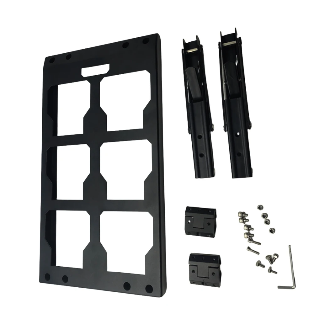 패키트 공구함용 접이식 금속 확장 브래킷 가이드 레일 시스템을 통한 편리한 설치 및 공간 절약