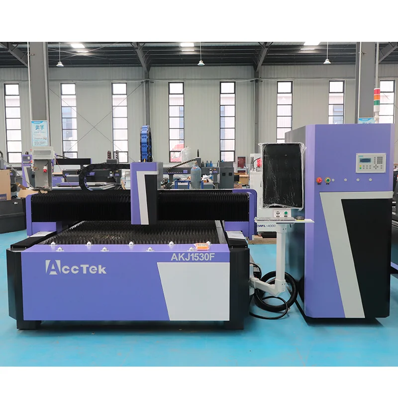 

1000w 1500w 2kw Fiber Lazer cutter 3015 CNC Fiber Laser Cutting Machine For 10mm CS Stainless Steel Metal For Sale