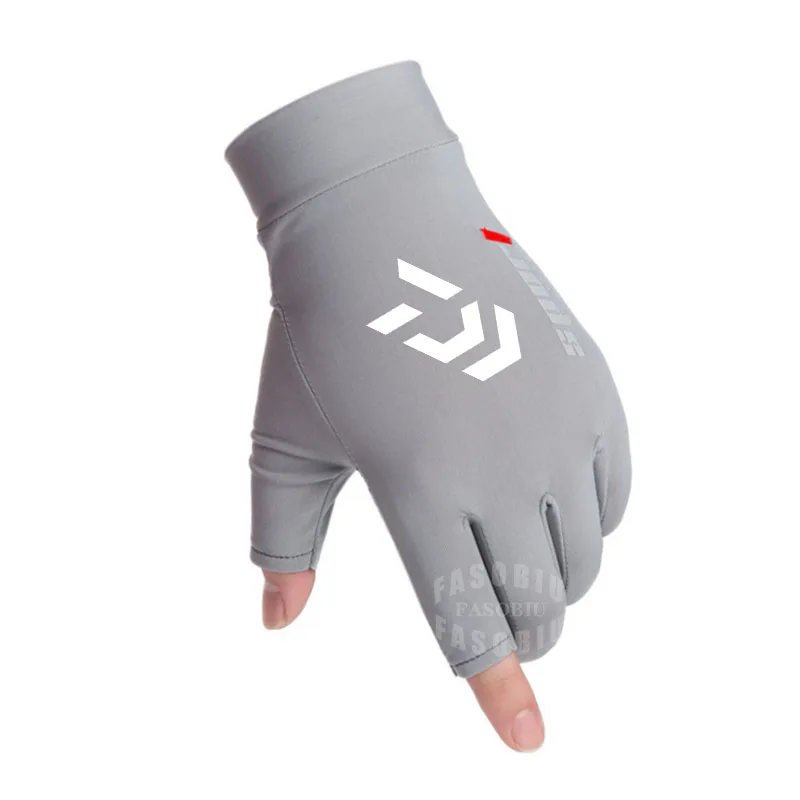 Daiwa Summer Outdoor Sports Half Finger Fishing Gloves Men's Women