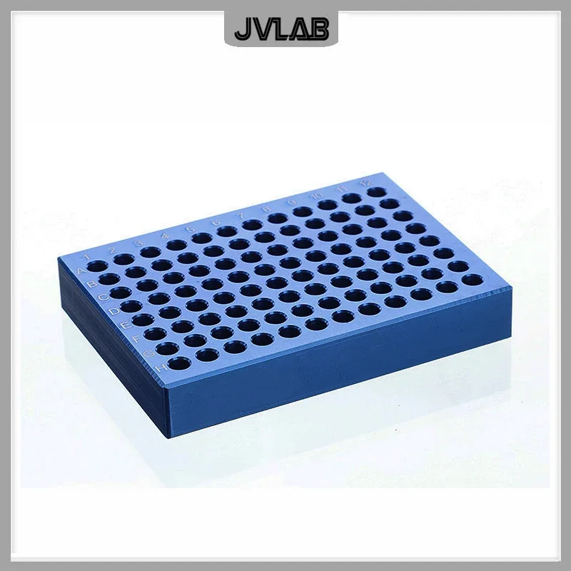 Ice Modular PCR Cooler Low-temperature Thermostat Pre-cooled Aluminum Ice Box 0.2/1.5/2/5/10/15/50ML Centrifuge Tube Rack 1/PK