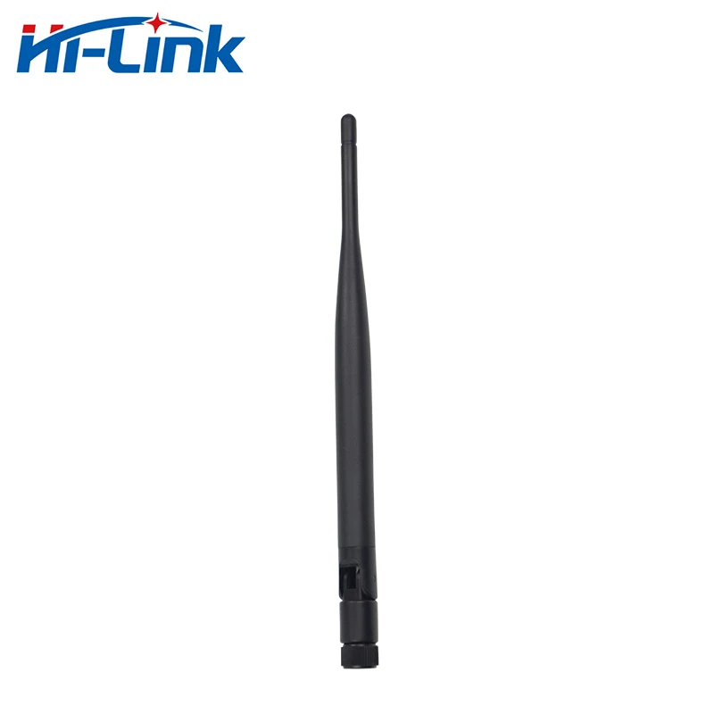 Free Shipping 2 PCS Lot High Gain  6DB 2.4Ghz RP-SMA Connector Black WIFI Antenna 3