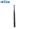 Free Shipping 2 PCS Lot High Gain  6DB 2.4Ghz RP-SMA Connector Black WIFI Antenna 3