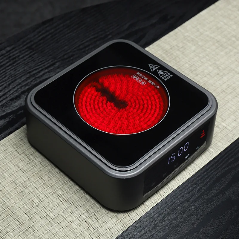 1500W Electric Stove Smart Tea Stove Electric Hot Plate Household Heater Stove Heating Furnace Mini Tea Maker Water Boiler 220V 2