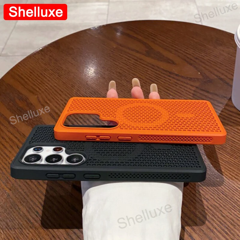 Ultra Cooling Magnetic Case with Breathable Mesh Design - Hard Shell Protective Cover