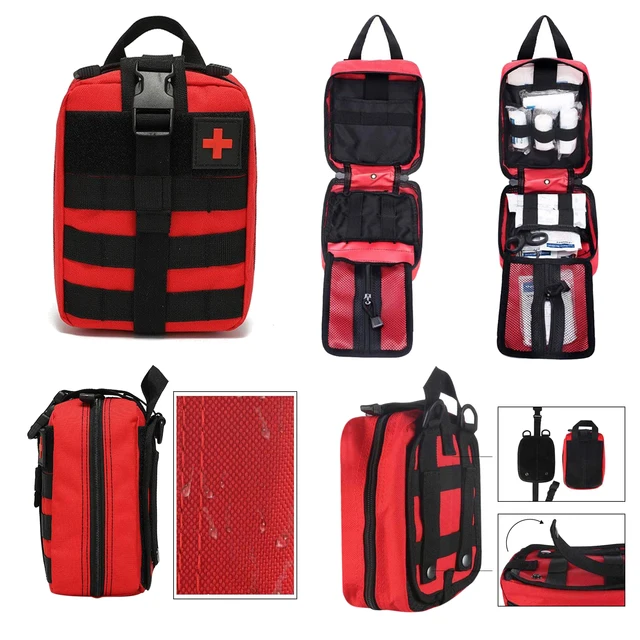 HOT!Rapid Deployment First Aid Kit   MOLLE Bag EDC Tactical Medical Bag Outdoor Hunting Survival Kit 3