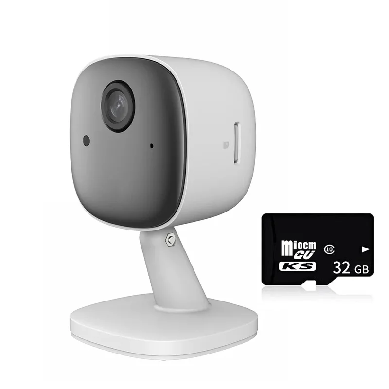 8K Ultra HD WiFi Indoor Security Camera with Audio and Infrared Night Vision