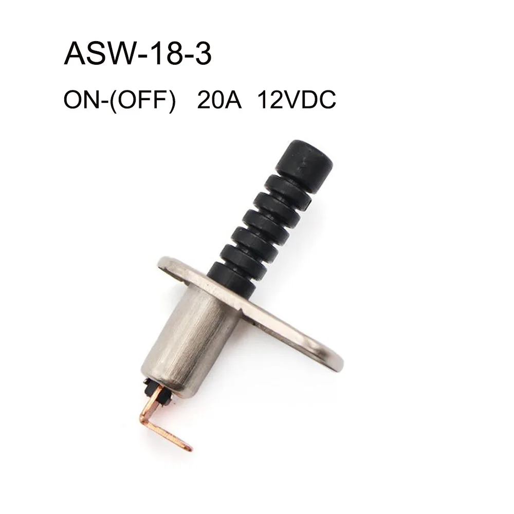 

ASW-18-3 ON-(OFF) 20A 12VDC Car modification switch two foot horn button Rocker Switch Auto Power supply Switch