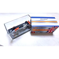 Bburago 1:43 Acrylic Box Formula Racing Diecast Alloy Car Replica (2025 MCL39 - 81GP jing)