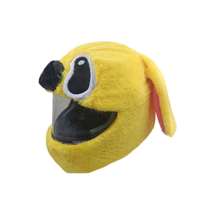 Disney Stitch Motorcycle Helmet Protection Cover Cartoon Plush