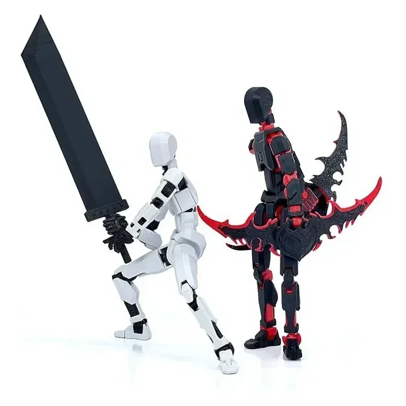 3D Printed Shapeshift Robot Action Figure - Lucky 13 DIY Mannequin Toy