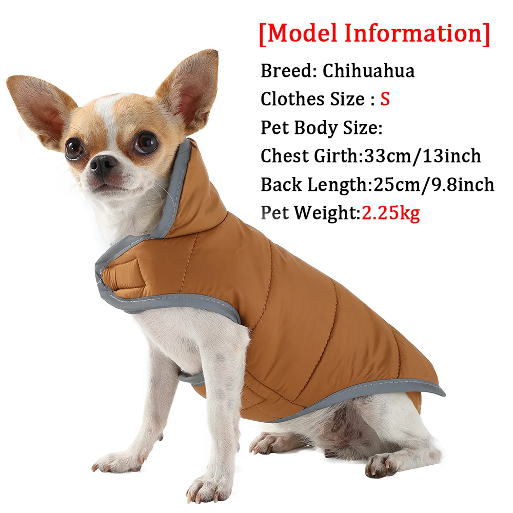 Reflective Waterproof Winter Dog Coat - Fleece Lined, Warm Jacket For Medium To XXL Dogs