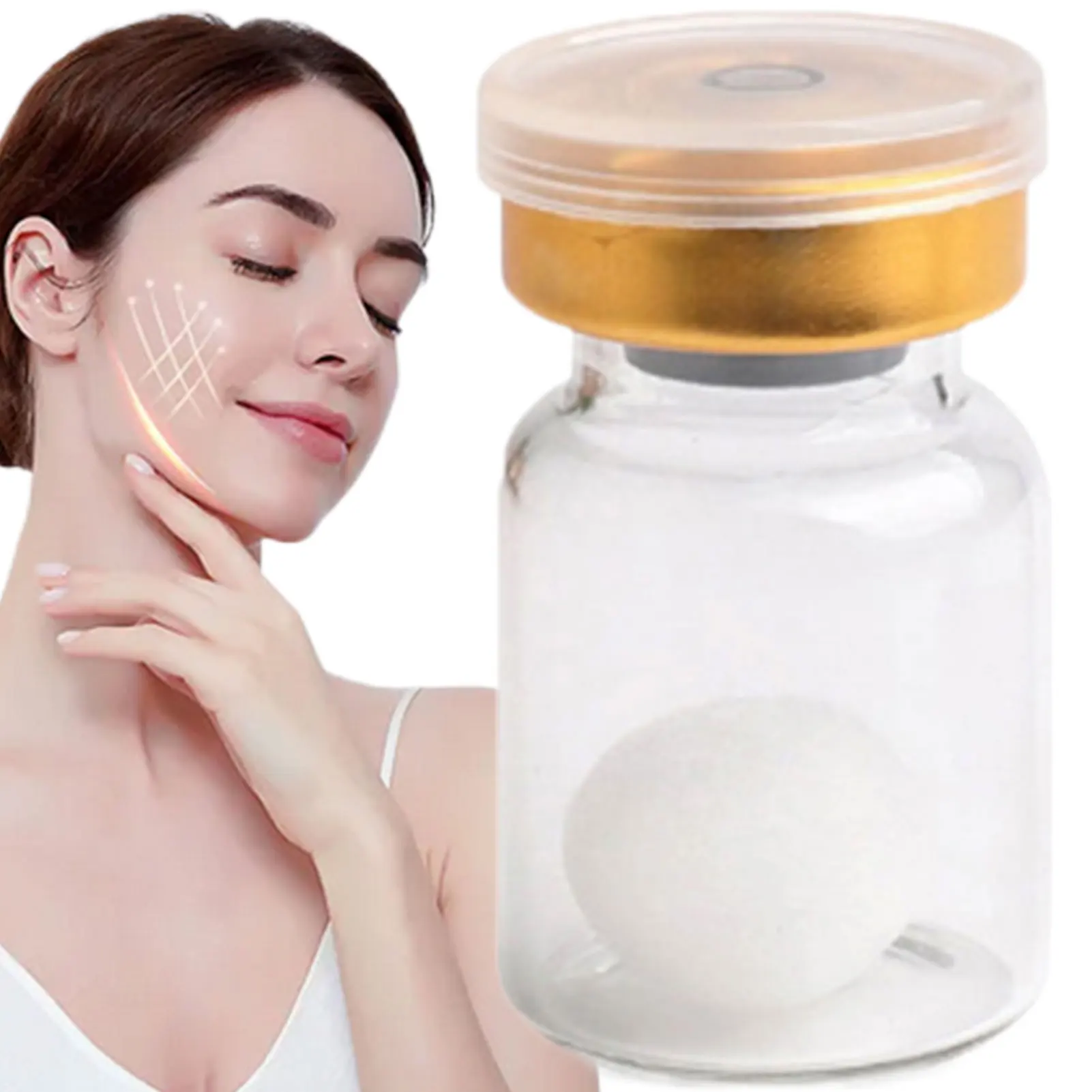 Japan Pure Collagen Ball Natural Silk Protein Collagen Essence Removal Fine Lines Firming Collagen Silk Ball Skin Care For Women