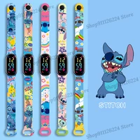 Stitch Children Watches Girls Waterproof Sport Touch Screen Watch for Women Waterproof Digital Clock Bracelet Exquisite Gifts 1