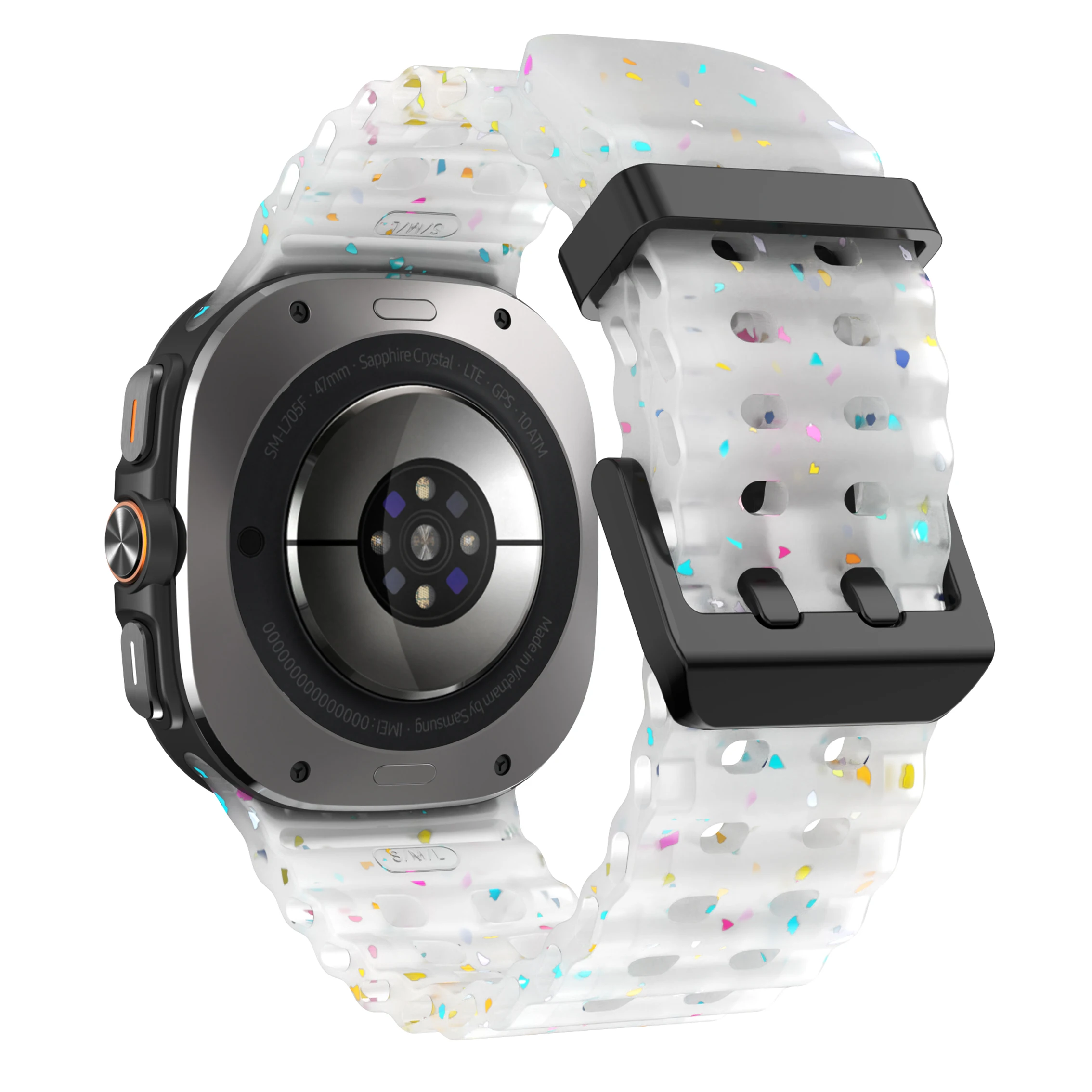 Silicone Sport Strap for Smartwatch - Durable and Comfortable Bracelet Accessory