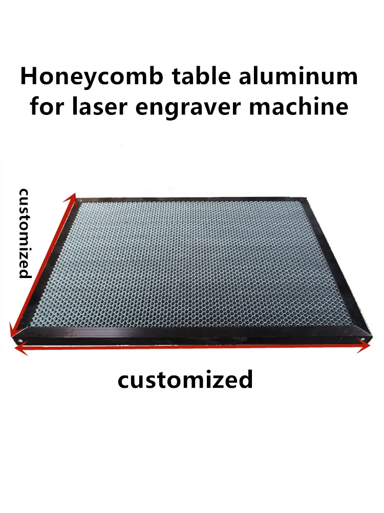 900mm x 800mm wood box frame Panel Laser Engraving Cutting Machine Honeycomb Platform Fabric  Platform Honeycomb Laser Table