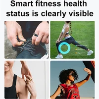 R08 Smart Ring Men Women with Charging Case,Heart Rate Blood Oxygen,Skin Temperature Monitor,5ATM Waterproof For Android iOS - Image 4