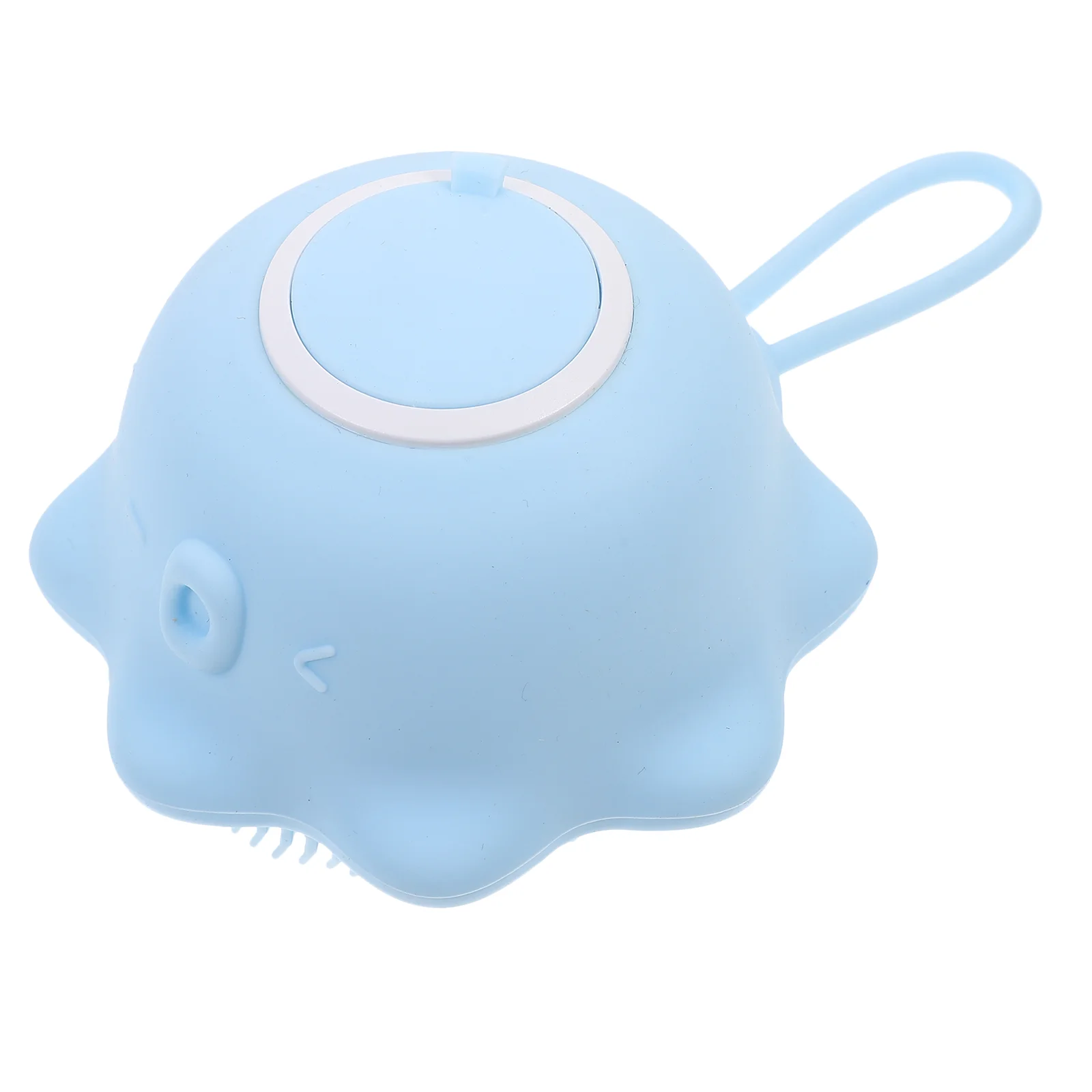 

1Pc Bathroom Shampoo Shower Brush Colored Silicone Back Scrubber