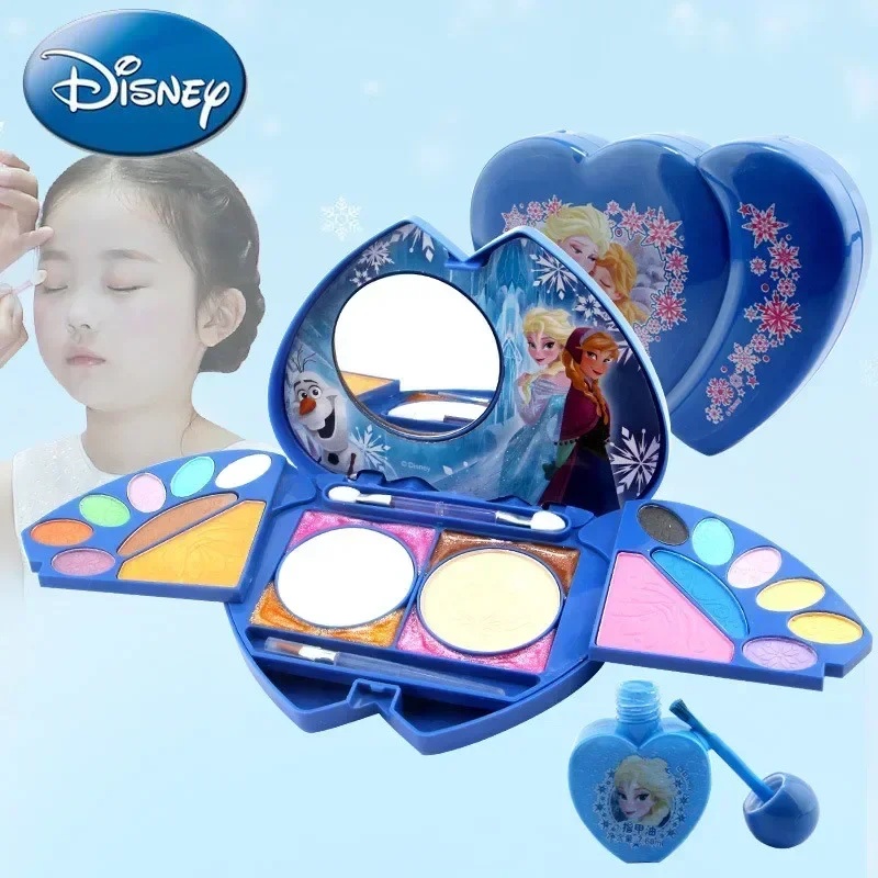 Disney Frozen Children's Makeup Set Girls' Toys Elsa Princess Makeup Box Birthday Gift