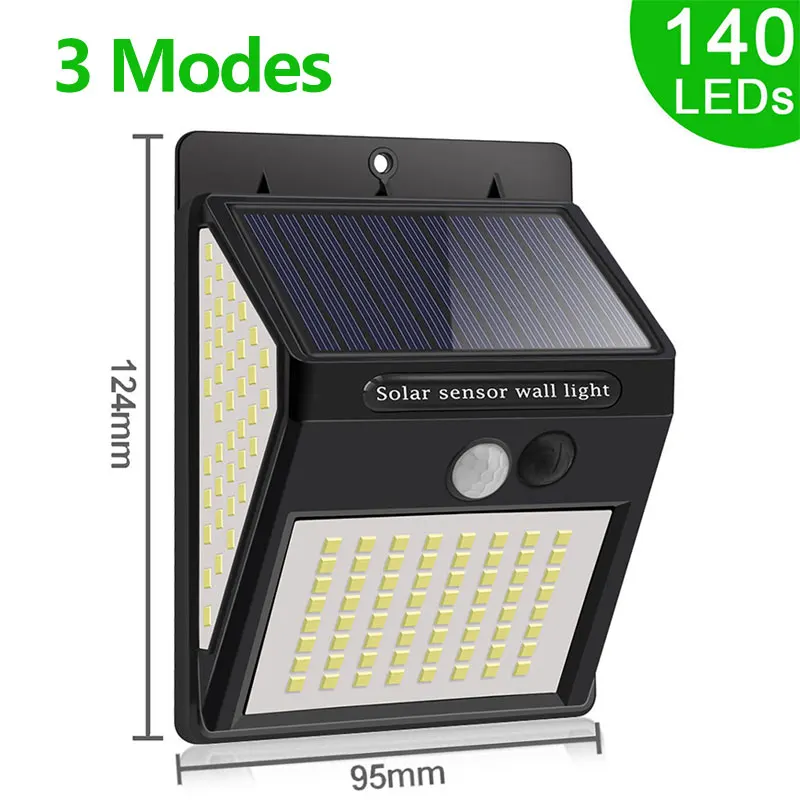 solar led street light 400 Solar LED Light Outdoor Solar Light 3 Modes Solar Lamp with Motion Sensor Light Waterproof Sunlight Street Lamp for Garden solar lights Solar Lamps