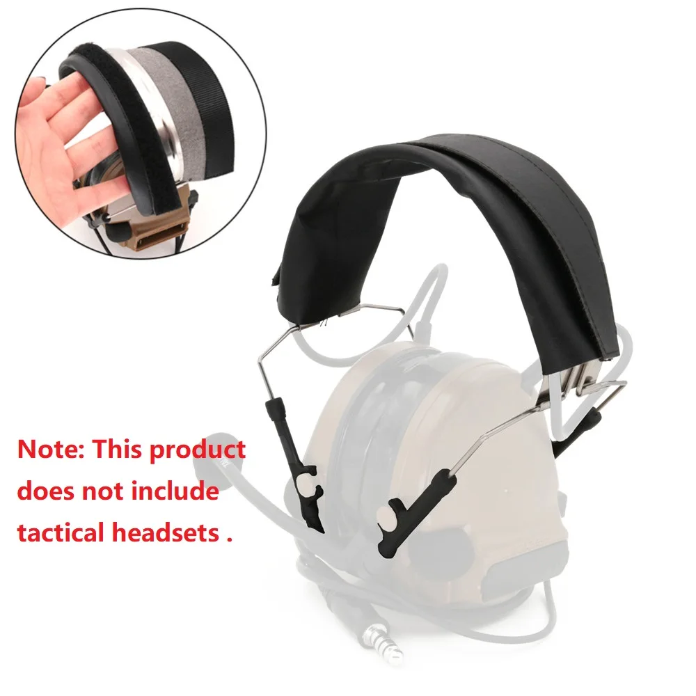 Hearangel Tactcial Shooting Headphones Headband Head Hoop Bracket For