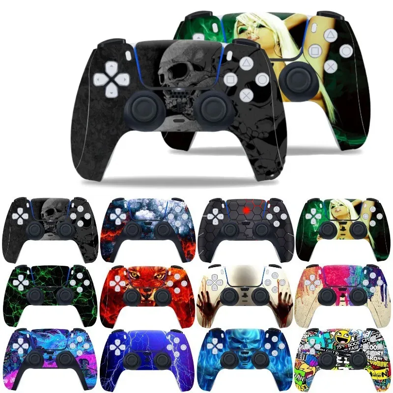 Game Controller Sticker Anti-slip Protective Skin for PlayStation 5 PS5 Controllers Joystick Accessories