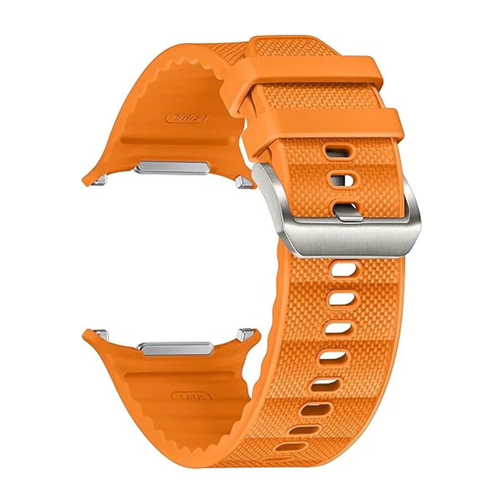 Enhanced Product Title: Premium Silicone and Nylon Sport Strap