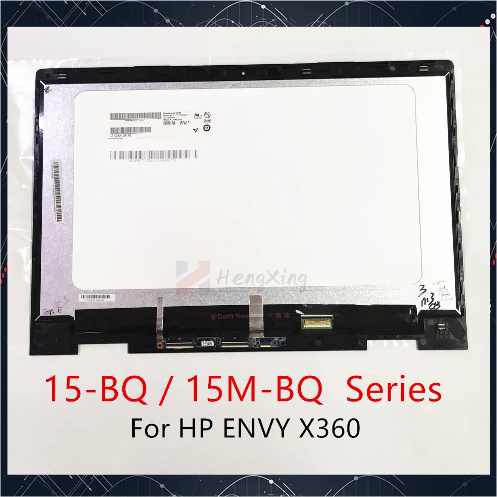 

Original 15.6" For HP ENVY X360 15-BQ 15M-BQ LCD Screen Touch Assembly 15-bq150na 15M-BQ121DX Display FHD UHD Tested