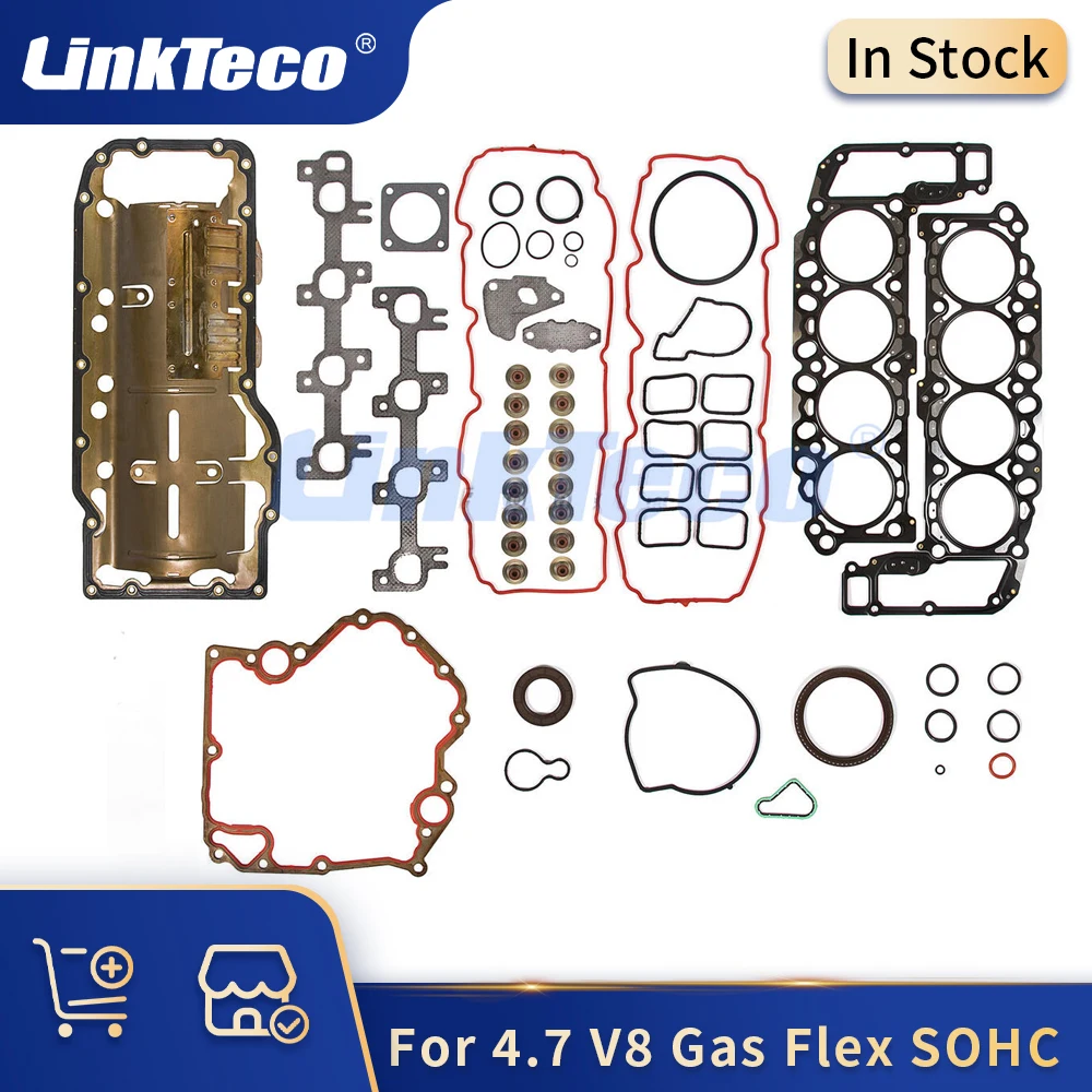 Fit 99-07 Dodge Jeep 4.7L 287 V8 Engine Timing Chain Kit W/o Gears - Foto 5