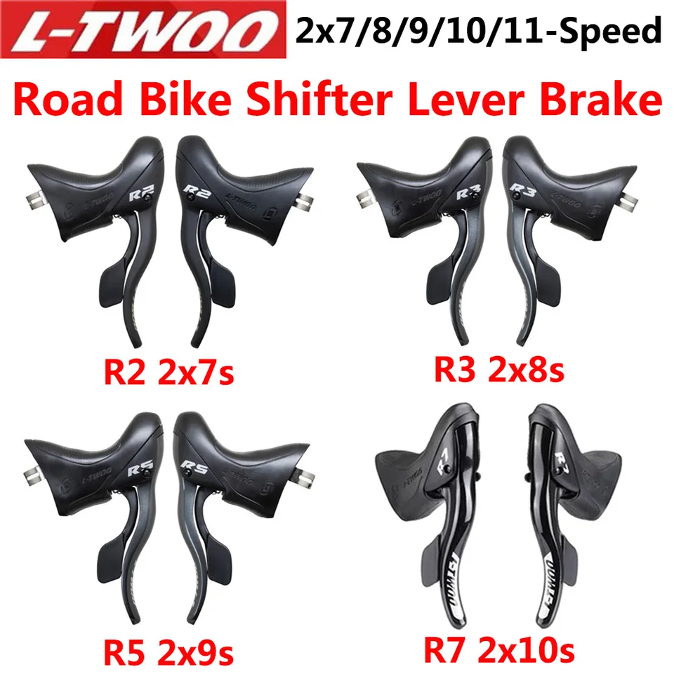 LTWOO STI R2 2x7/R3 2x8/R5 2x9/R7 2x10/R9 2x11 Road Bike Shifters