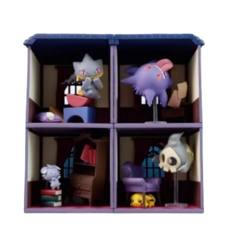 

Мультяшная фигурка покемона «Волшебный дом», детские игрушки, домашние украшения, коллекционные анимационные персонажи, модель для мальчиков и девочек, подарок на день рождения