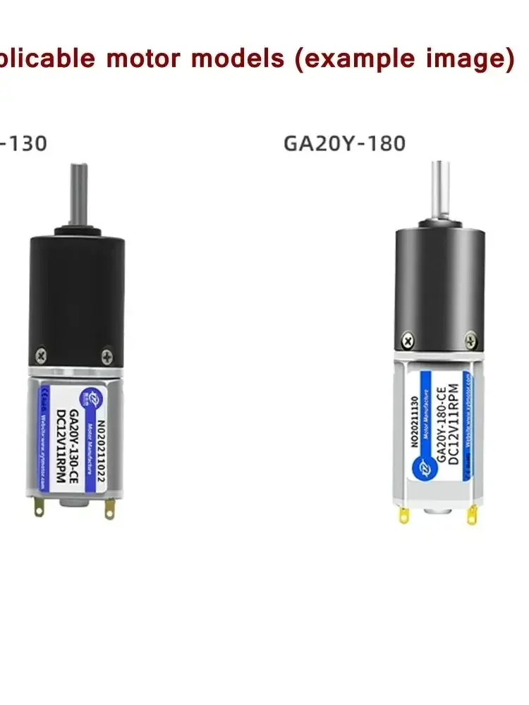 20mm 직경 DC 유성 감속 기어박스 130/180 모터용