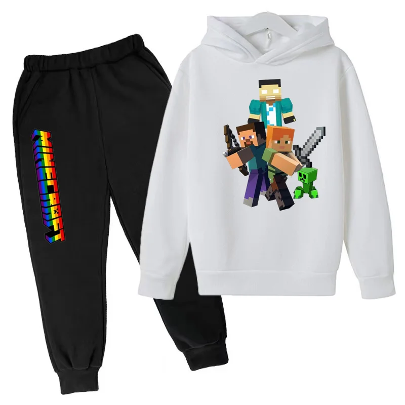 Fall/Winter Sports Kids Hoodie Set Kids Top + Pants Casual Charming Coat Multi-colored Boys and Girls Ages 3-13 Gift kids clothing set,kids sports suit,children sports suit,kids sweatshirt set