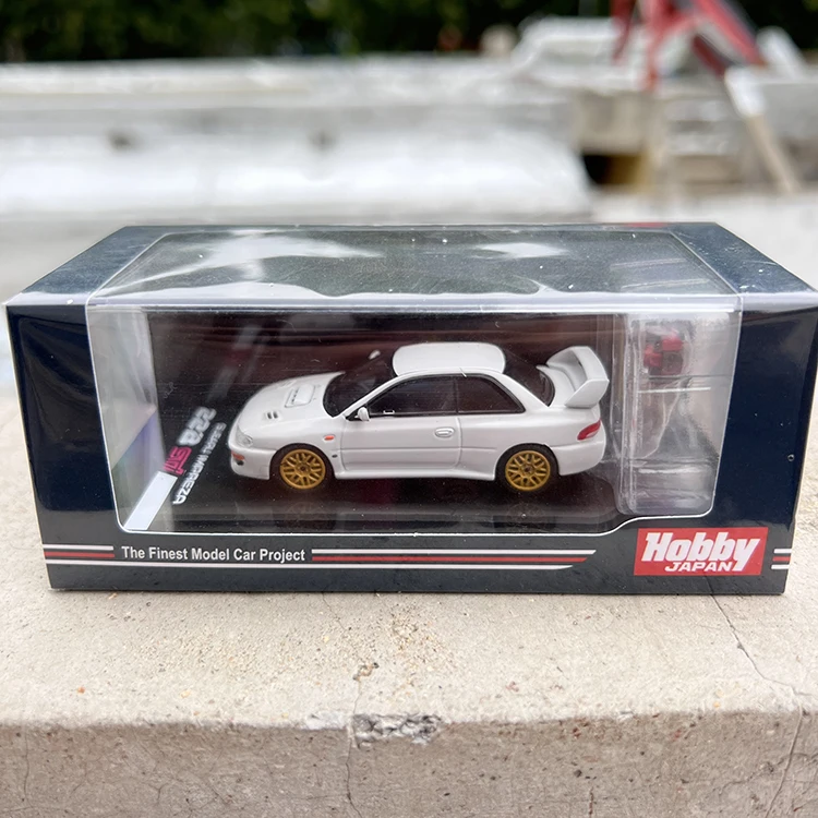 Hobby Japan 1/64 - Subaru Impreza 22B STi Version GC8 - Modèle Diecast - Édition Limitée