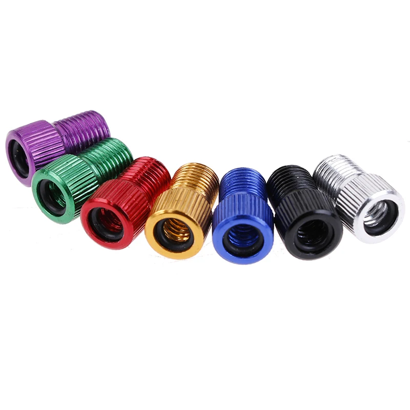 Road Bike Cycle Bicycle Pump Tube Valve Adapter Converter Presta