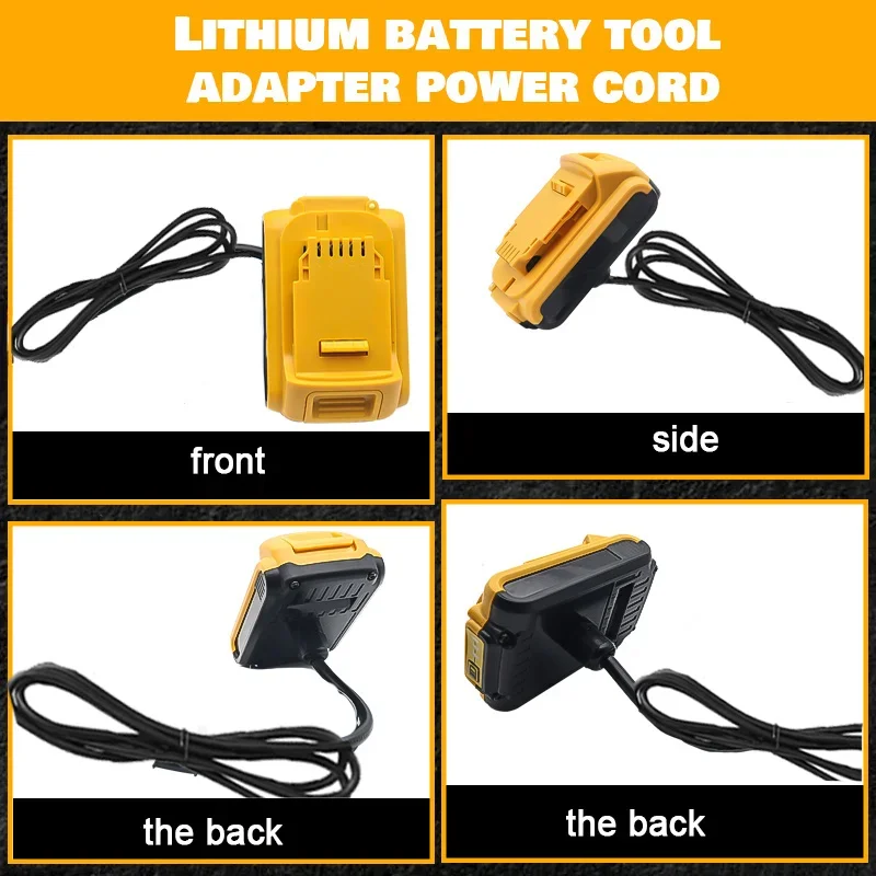 AC 110V DC 18V 20V Power Supply Converter Adapter For Dewalt For