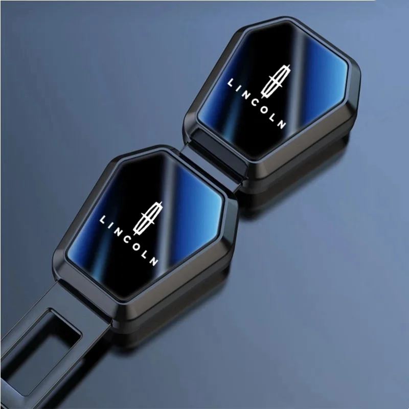 Car Safety Belt Extension Device Shockproof Plug Lock Buckle For Lincoln MKC MKZ MKX MKT Corsair Nautilus Navigator Accessorie