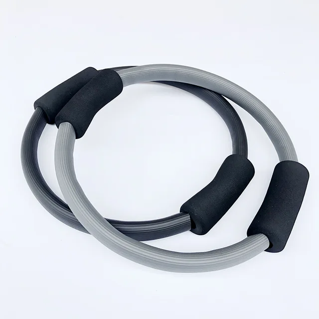 Magic Circle Yoga Pilates Circle Yoga Circle Foam Handle Body-building Yoga Accessories Fitness Equipment Pilates Training Tool 4