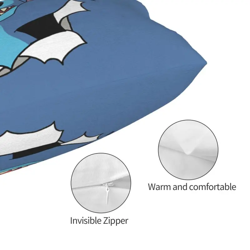 Custom Stitch Manga Anime Cushion Cover 50cmx35cm Soft Luxury Pillow Case Rectangle 4