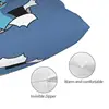 Custom Stitch Manga Anime Cushion Cover 50cmx35cm Soft Luxury Pillow Case Rectangle 4