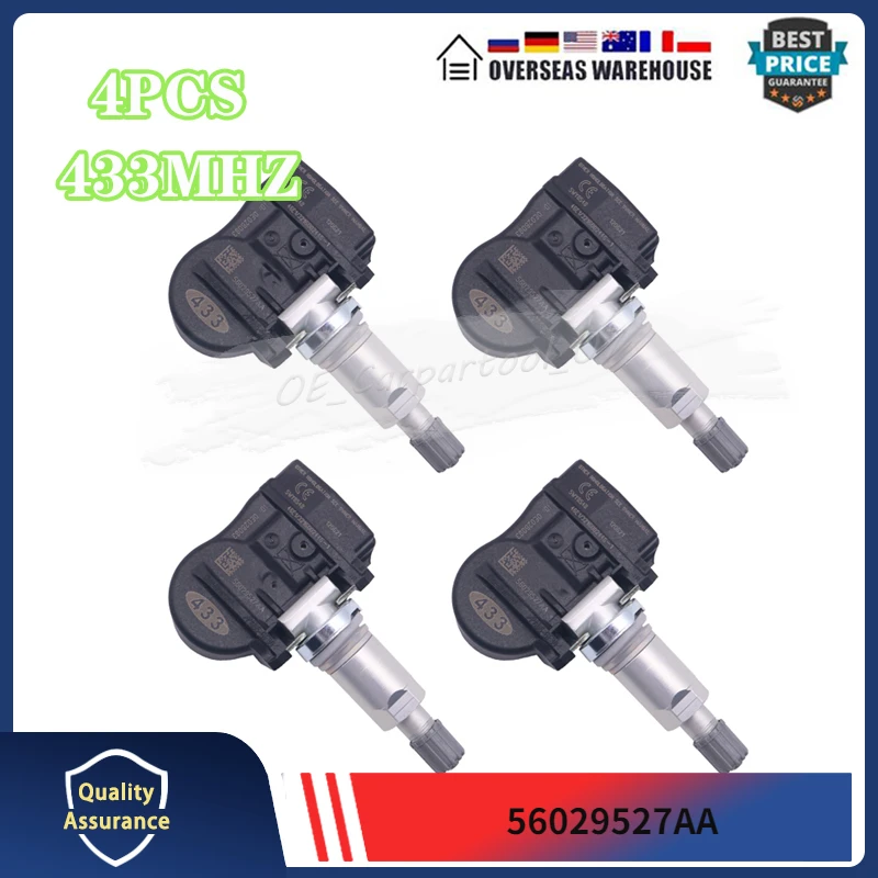 56029527AA 68001698AC TPMS SENSOR para Chrysler Town & Country Dodge