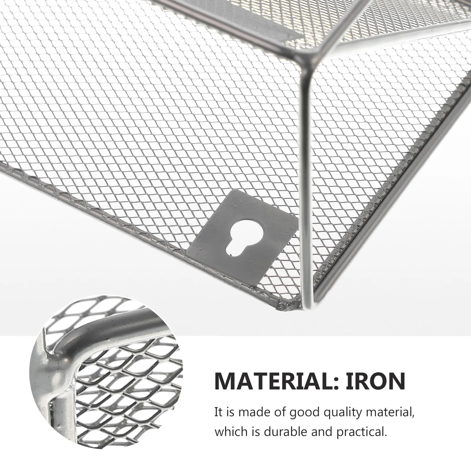 1Pcs 벽걸이 형 파일 랙 강력한 내력 사무실 문서 정리 보관함 책 잡지 용 파일 홀더
