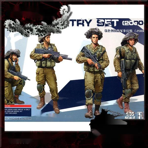

1/35 Die-cast Resin Soldier Model Model Assembly Kit Free Shipping