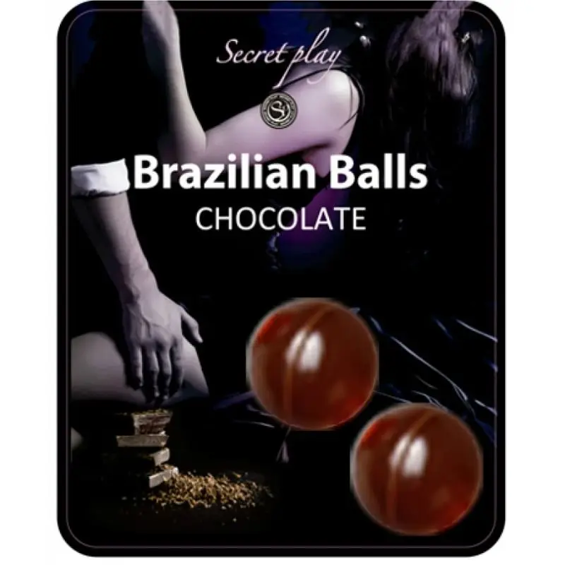 Palle Brasiliane Brazilian Balls Base Di Cioccolato Olio Lubrificante Con Delizioso Aroma Perfetto Per Coppie Adatto Per Il Sesso Anale E Vaginale 3 O
