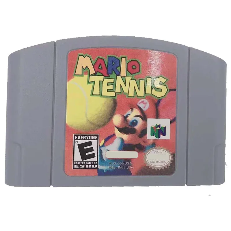 

MARIO TENNIS N64 Game Card Series Is Suitable for N64 Version, American English Version and Japanese Animation Toy Gift.
