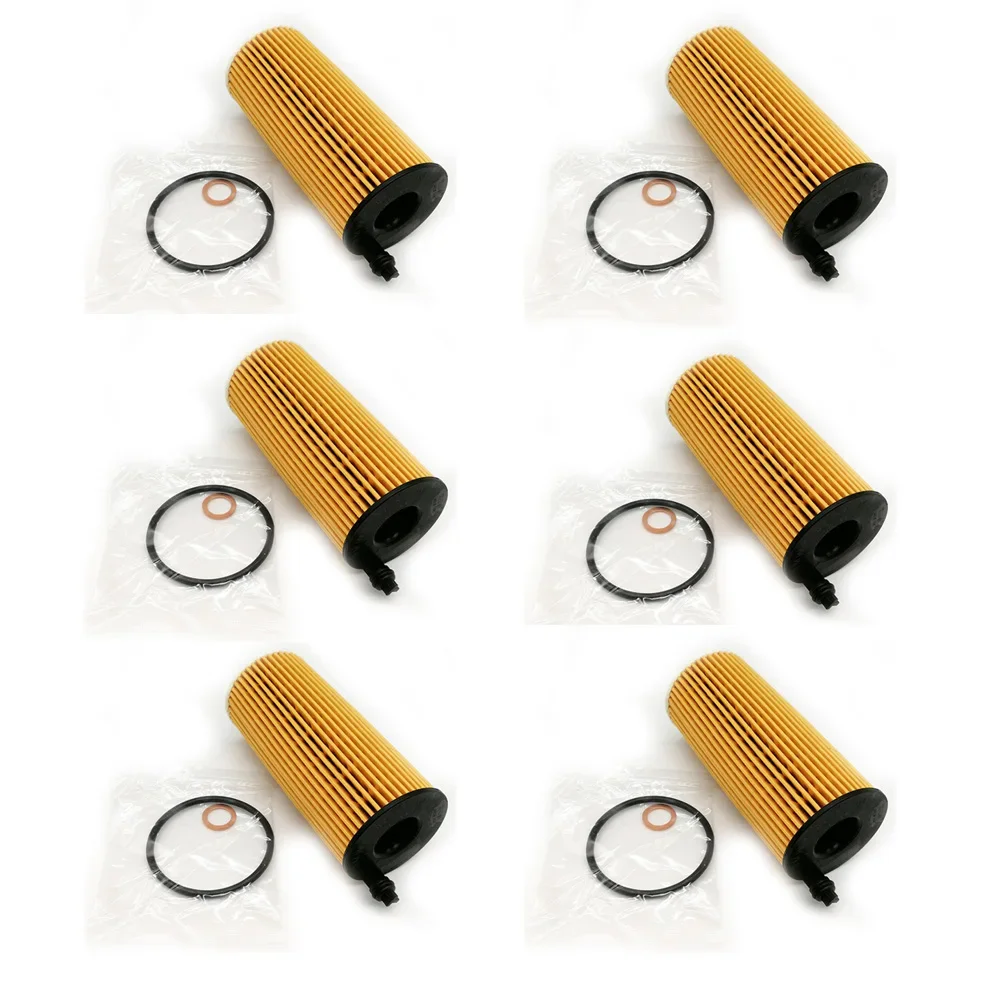 Engine Oil Filter car oil filter For Bmw N57 3.0L N47 2.0L 11428507683 X5 X3 328d 535d F06 F15 F21 F22 F34 F35 F80 6/3/1PCS
