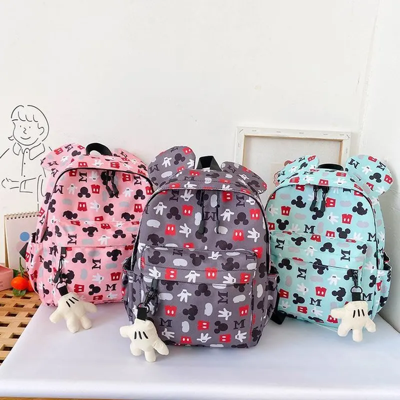 

Micky Mouse Children's Schoolbag Kindergarten Boys Girls Princess Children Backpack 3-6 Years Old Kids Cartoon Mochila Escolar