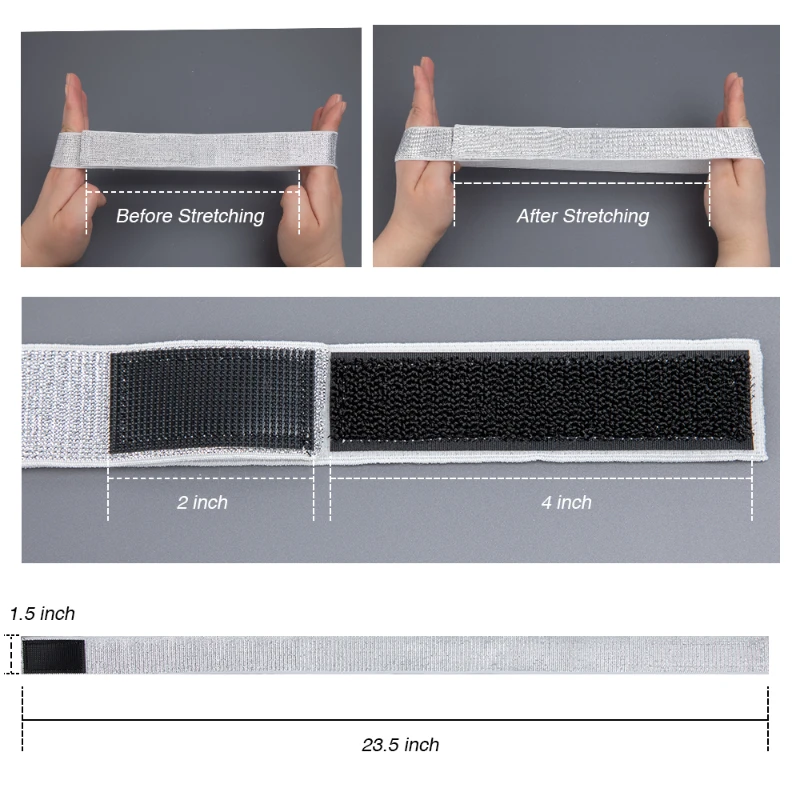 1Pcs Wig Band Glod Silver Double Color Edge Control Wig Band For Edges Soft Lace Melt Band Elasticband Wig Tools For Baby Hair