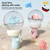 Water Gun Light Spray Machine Cartoon Bath Splashing Toys for Boys Kids Summer Outdoor Swimming Party Toy Children's Day Gifts 6